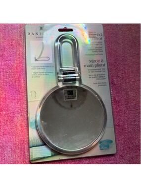 Danielle Creations Clear Silver Vanity Mirror One Size